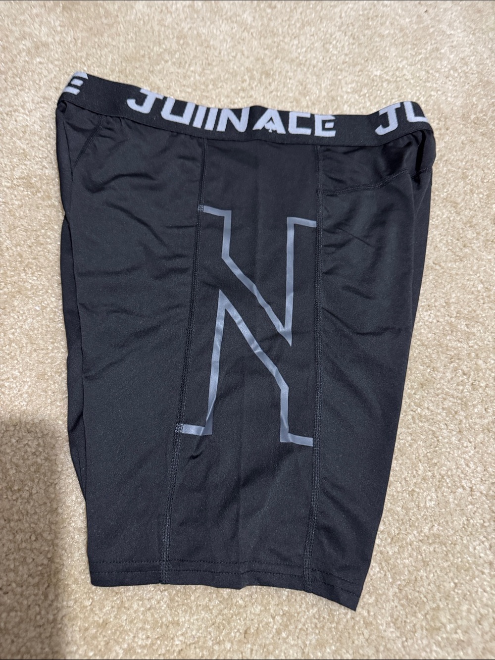 Men's Black Performance Shorts